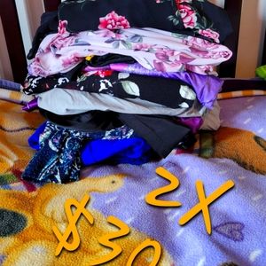 Bulk buy 2X woman's clothing